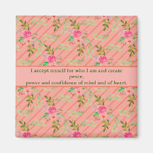 Flores E Folhas De Afirmação