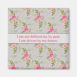 Imã Flores E Folhas De Afirmação