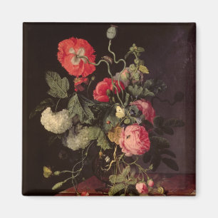 Imã Flores em um vaso de vidro, 1667