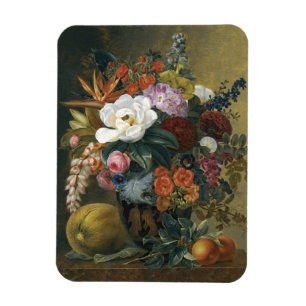 Ímã Flores exóticas num vaso grego