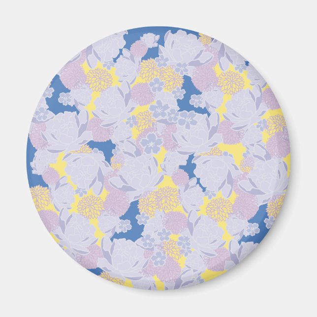 Imã flores japonesas (Frente)