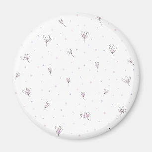Imã Flores Lilac