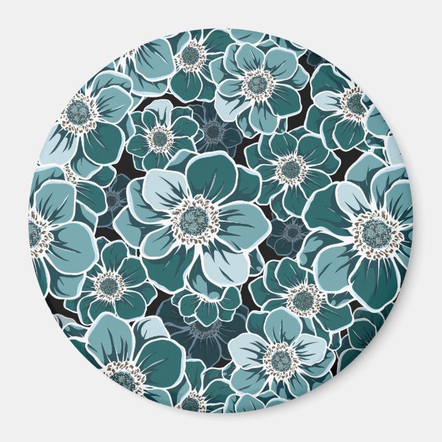 Imã Flores Mandala (Frente)