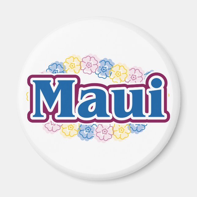 Imã Flores Maui (Frente)