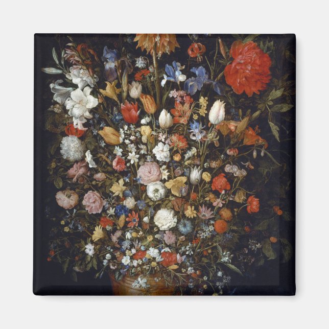 Imã Flores num navio de madeira (por Jan Brueghel) (Frente)