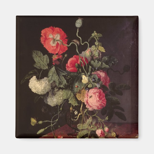 Imã Flores num Vaso de Vidro, 1667 (Frente)