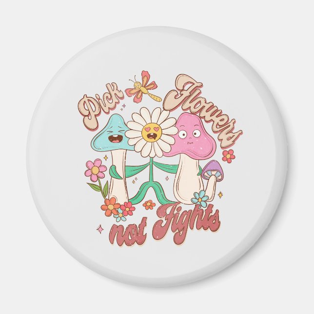Imã Flores para Separação, Não Lutas - Flores Cutas E  (Frente)