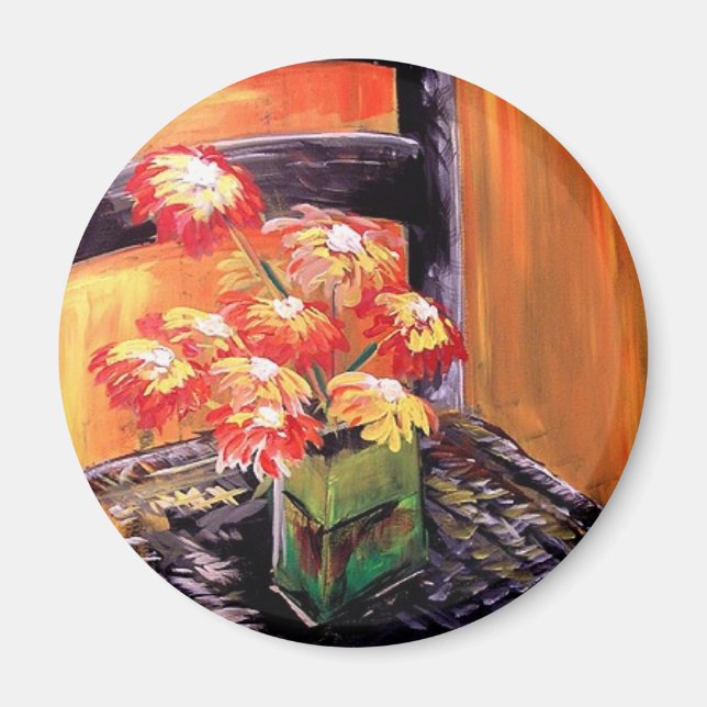 Imã Flores para você (Frente)