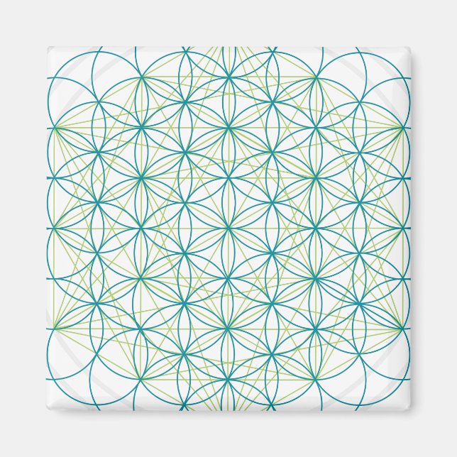 Imã Flores Sagradas (Frente)