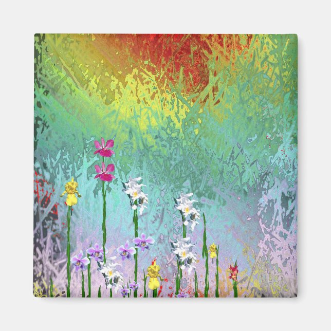 Imã Flores selvagens (Frente)