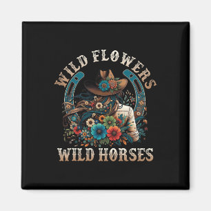 Imã Flores Selvagens de Cowgirl dos Sundes Meridionais
