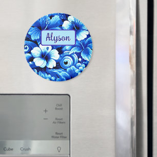 Imã Flores Tropicais do Havaí Hibiscus Personalizadas