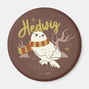 Imã Floresta Caprichosa Hedwig Desenho