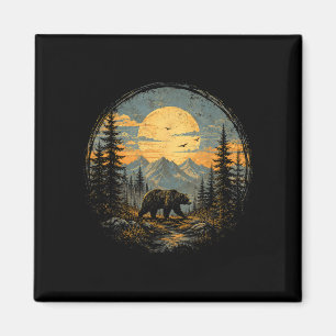 Imã Floresta da montanha da lua do urso natureza selva
