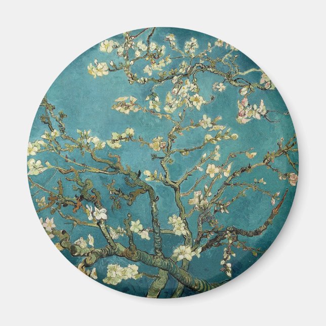 Imã Floresta de Amêndoa, Vincent van Gogh. (Frente)