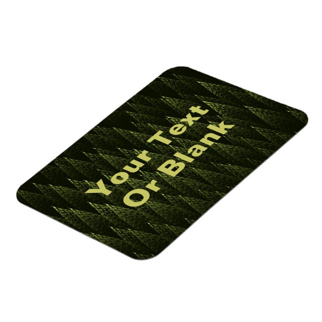 Ímã Floresta de Conífer Fractal (Left Side)