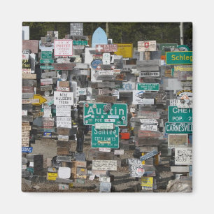 Imã Floresta do cargo de sinal do lago Watson