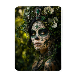 Ímã Floresta Esmeralda Calavera – Botânica Verde