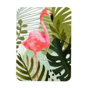 Ímã Floresta Flamingo