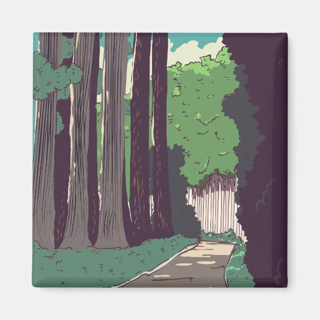 Imã Floresta Japonesa (Frente)