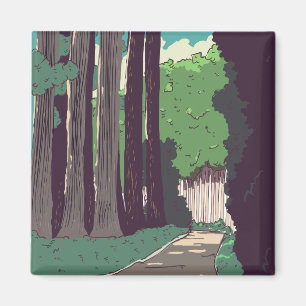 Imã Floresta Japonesa