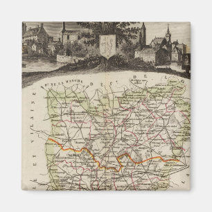 Imã Floresta, limites distritais