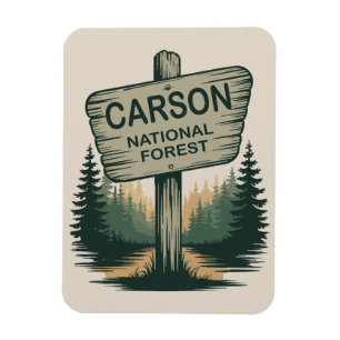Ímã Floresta Nacional Carson Novo México