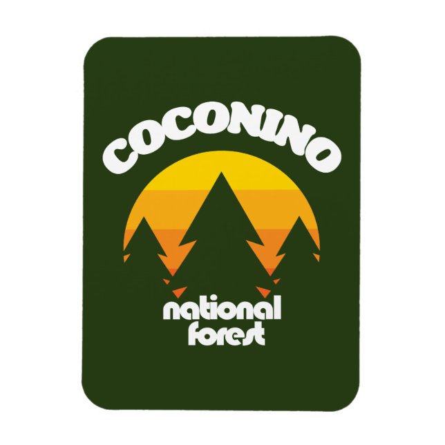 Ímã Floresta Nacional Coconino (Vertical)