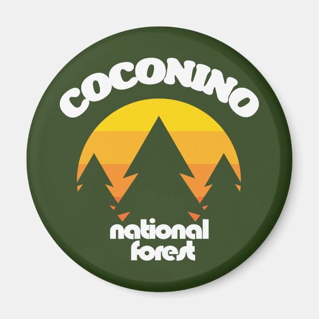 Imã Floresta Nacional Coconino (Frente)