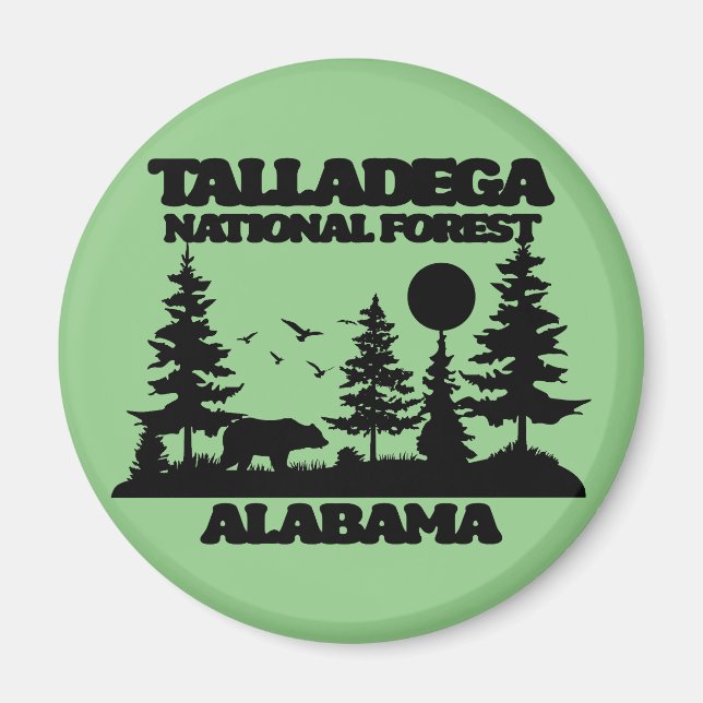 Imã Floresta Nacional de Talladega (Frente)