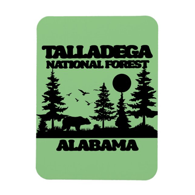 Ímã Floresta Nacional de Talladega (Vertical)