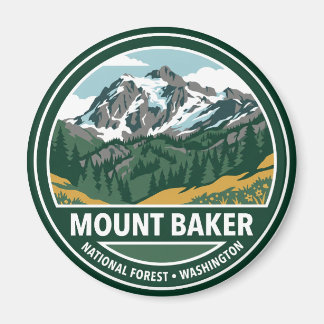 Imã Floresta Nacional Mount Baker Washington