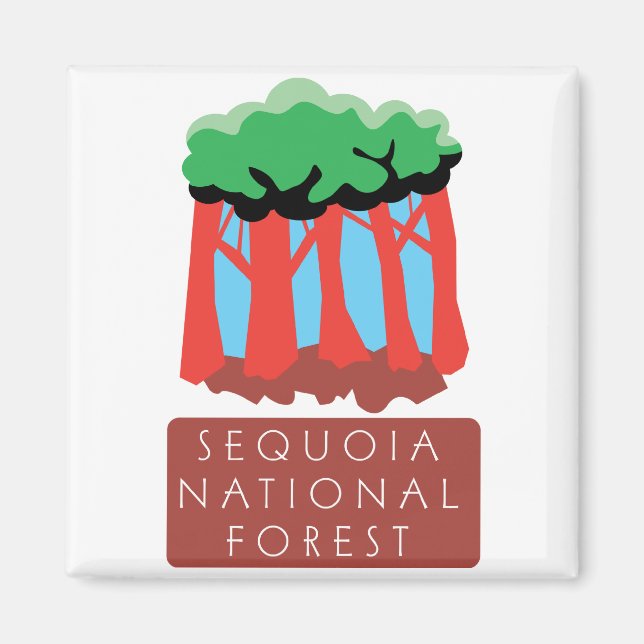 Imã Floresta Nacional Sequoia (Frente)
