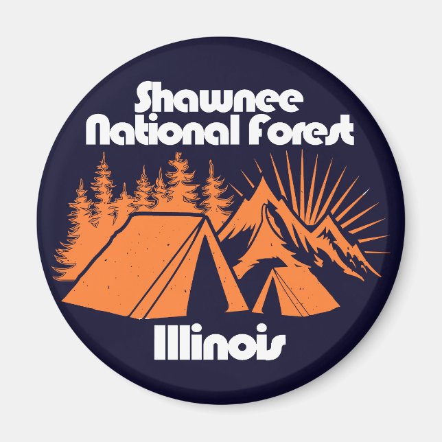 Imã Floresta Nacional Shawnee (Frente)