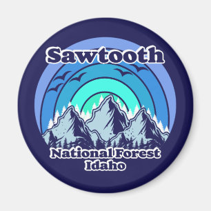Imã Floresta Nacional Vintage Sawtooth