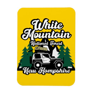 Ímã Floresta Nacional White Mountain New Hampshire