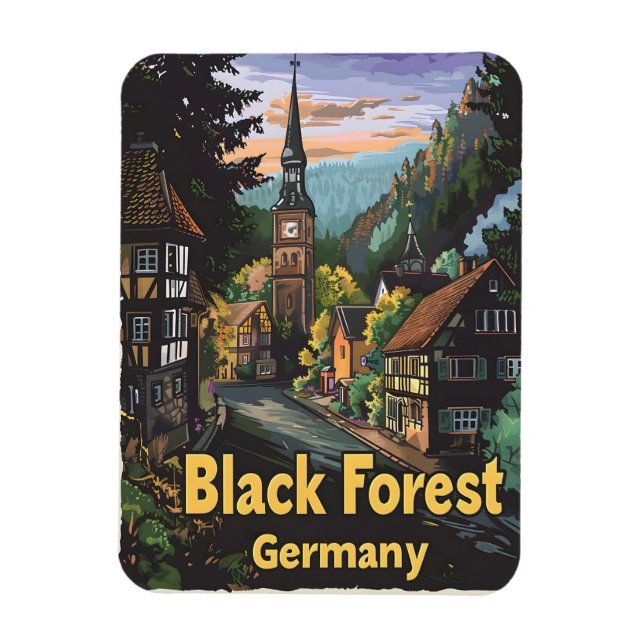 Ímã Floresta Negra Alemanha (Vertical)