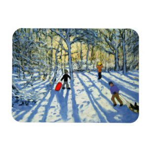 Ímã Floresta no inverno perto de Ashbourne Derbyshire