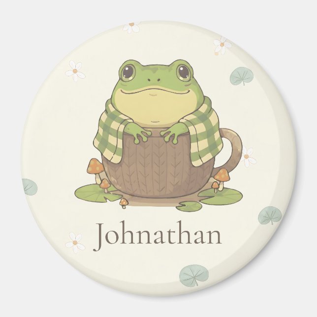 Imã Floresta Personalizada Conheça Zochi (Frente)