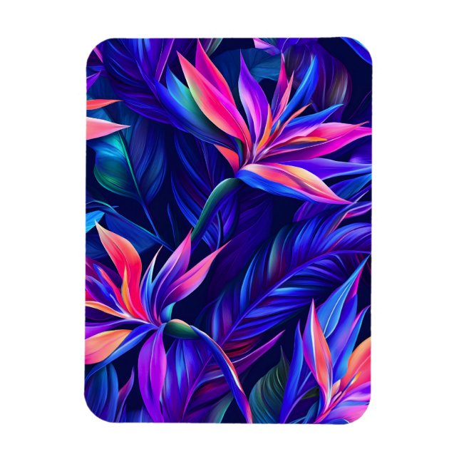Ímã Floresta Tropical de Midnight (Vertical)