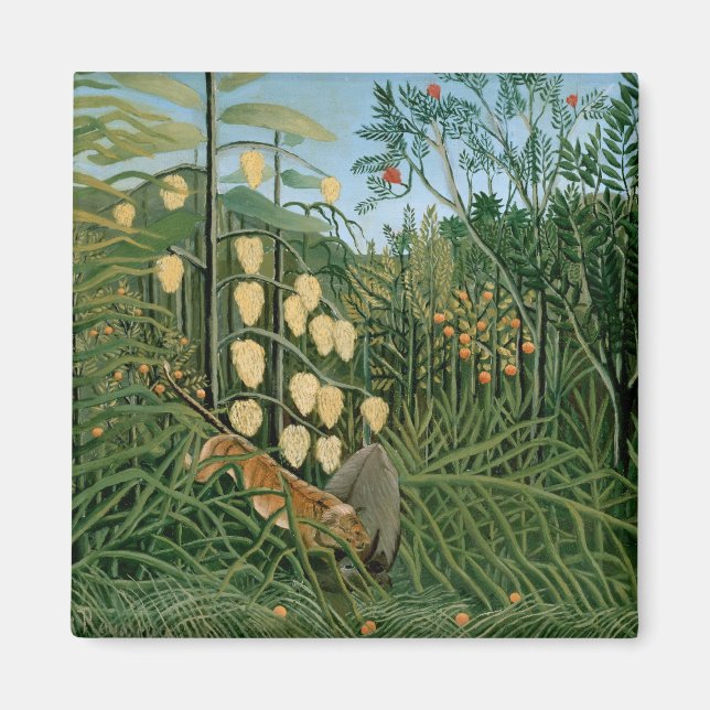 Imã Floresta Tropical, Henri Rousseau (Frente)