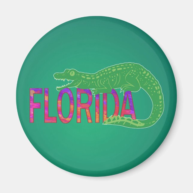 Imã Flórida Alligator (Frente)