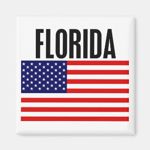 Imã Florida, bandeira dos Estados Unidos