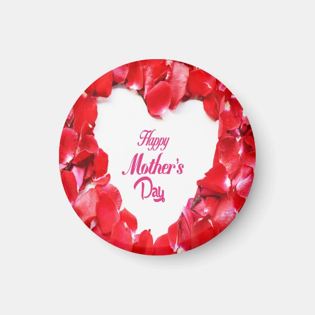 Imã Flórida de flor vermelha (Frente)