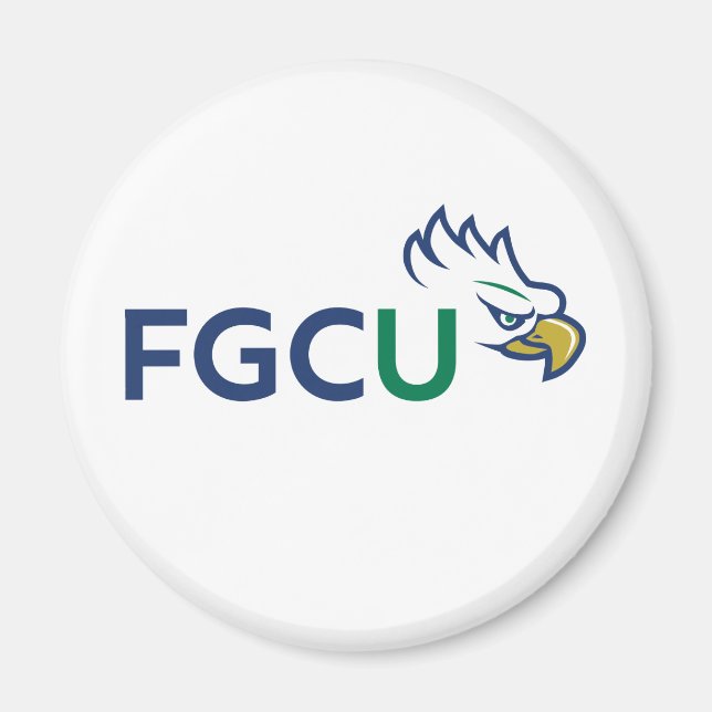 Imã Florida Gulf Coast University Eagles (Frente)