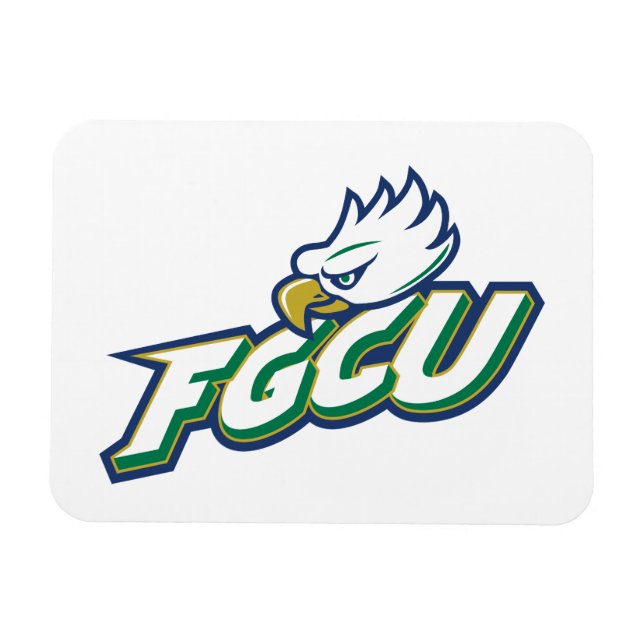 Ímã Florida Gulf Coast University | FGCU Azul Eagles (Horizontal)