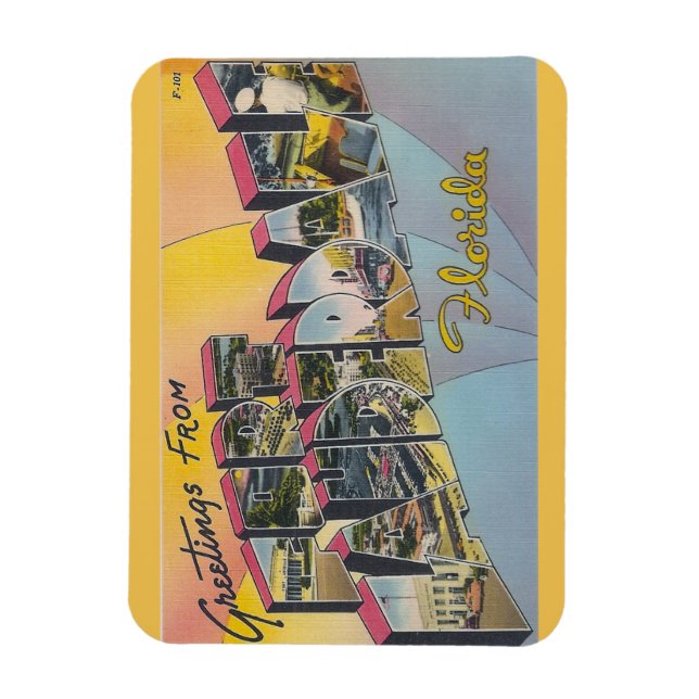 Ímã Flórida, magneta Fort Lauderdale (Vertical)