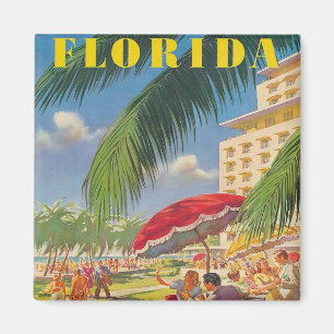 Imã Florida Retro