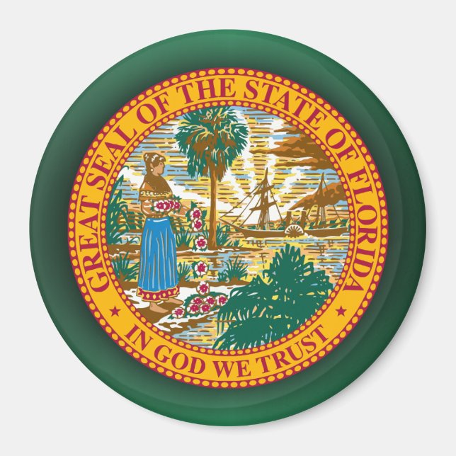 Imã Florida Seal (Frente)