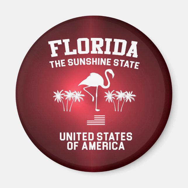 Imã Florida The Sunshine State (Frente)